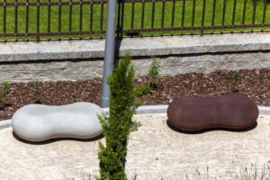 Assise design béton YMARE-duo