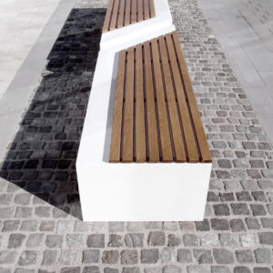 Banc Zigza Wood