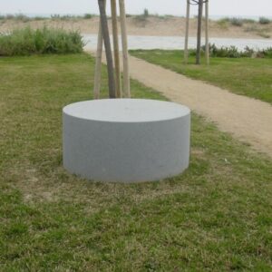 Assises circulaires en béton ÉTRETAT