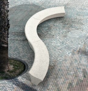 assise modulaire béton BULLY