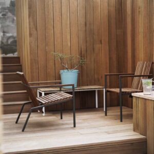 Collection D1 chaise | fauteuil | banc | table