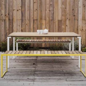 Collection H1 chaise | banc | tabouret | table