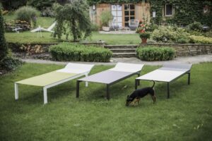A1 chaise longue tissu LAL417