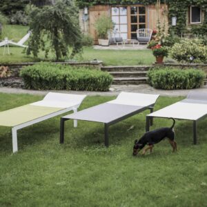 A1 chaise longue tissu LAL417