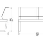 A1 banc 2pl BA120