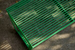 Banc compact tout acier BRESSE..