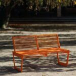 Banc deux places tout acier CLUSES