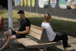 Banc double face ANGERS-