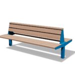 Banc double face ANGERS visu
