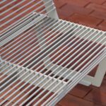 Banc quatre places tout acier VIENNE .