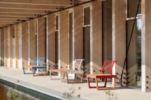 Fauteuil A1-101 et banquette BA122 et banc A1-301