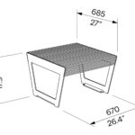 A3-121 tabouret