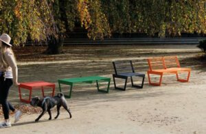 Fauteuil acier robuste CERNEX.