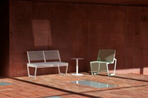 Fauteuil tout acier confort MEGÈVE-.