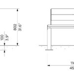 Leva banc LEVP6610