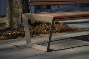PRIVAS banc bois élégant .