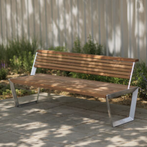 PRIVAS banc bois élégant
