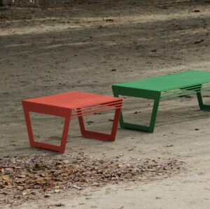 Tabouret robuste tout acier OZAN