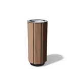 Corbeille de propreté bois 38L FRONTENEX-