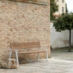 Banc avec accoudoirs 1800mm NÎMES.