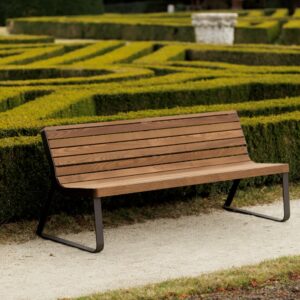 Banc bois intemporel BIARRITZ