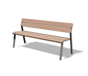 Banc bois simple 1800mm PERPIGNAN-