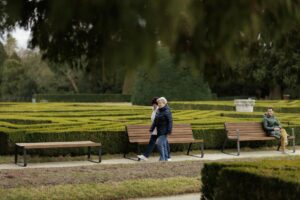 Banc confort avec accoudoirs en bois BORDEAUX (10)
