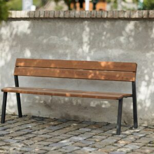 Banc en bois simple 1500mm PIA