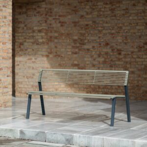 Banc tout métal 1800mm MANDUEL