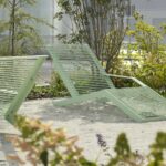 Chaise longue tout acier AIGUEBELETTE .