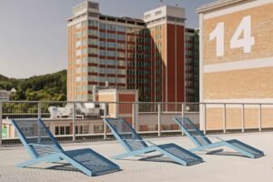 Chaise longue tout acier AIGUEBELETTE (4)