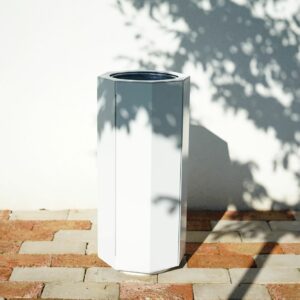 Corbeille de propreté simple acier 38 litres COGNIN
