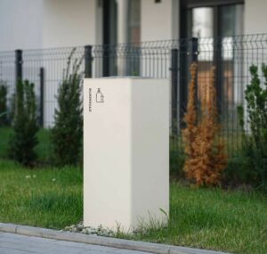 Corbeille sobre tout acier 38L HÉRÉPIAN (1)