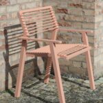 Fauteuil acier avec accoudoirs ORSAN-.