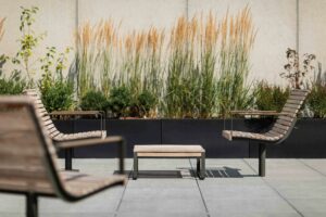 Fauteuil bois confort avec accoudoirs ARCACHON.