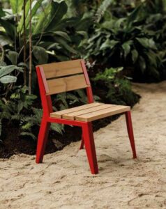 Fauteuil bois économique BEAUCAIRE