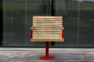 Fauteuil bois fixation amovible PYLA.