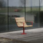 Fauteuil bois fixation amovible PYLA..
