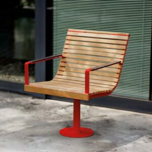 Fauteuil bois fixation amovible PYLA