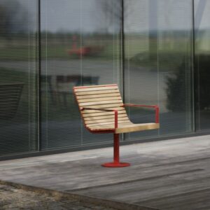 Fauteuil bois fixation amovible PYLA..