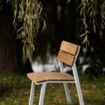Fauteuil en bois simple ARRIGAS-