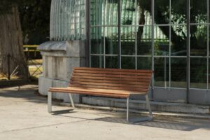 Banc alliage aluminium PAU