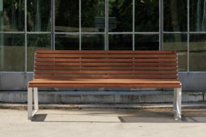 Banc alliage aluminium PAU