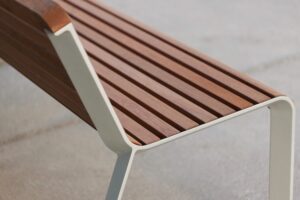 Banc alliage aluminium PAU