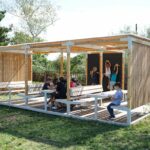 Leva Pergola avec ensemble picnic école