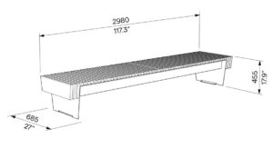 Banc long DINAN