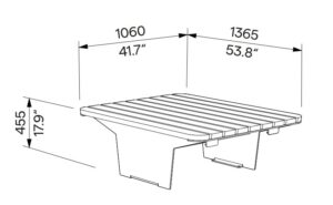 Banc large PAIMPOL