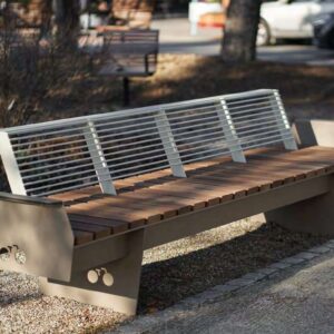 Banc avec appui vélo VANNES