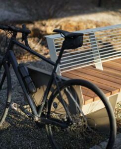 Banc avec appui vélo VANNES