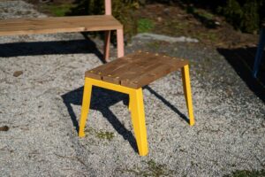Tabouret en bois économique LAUNAC